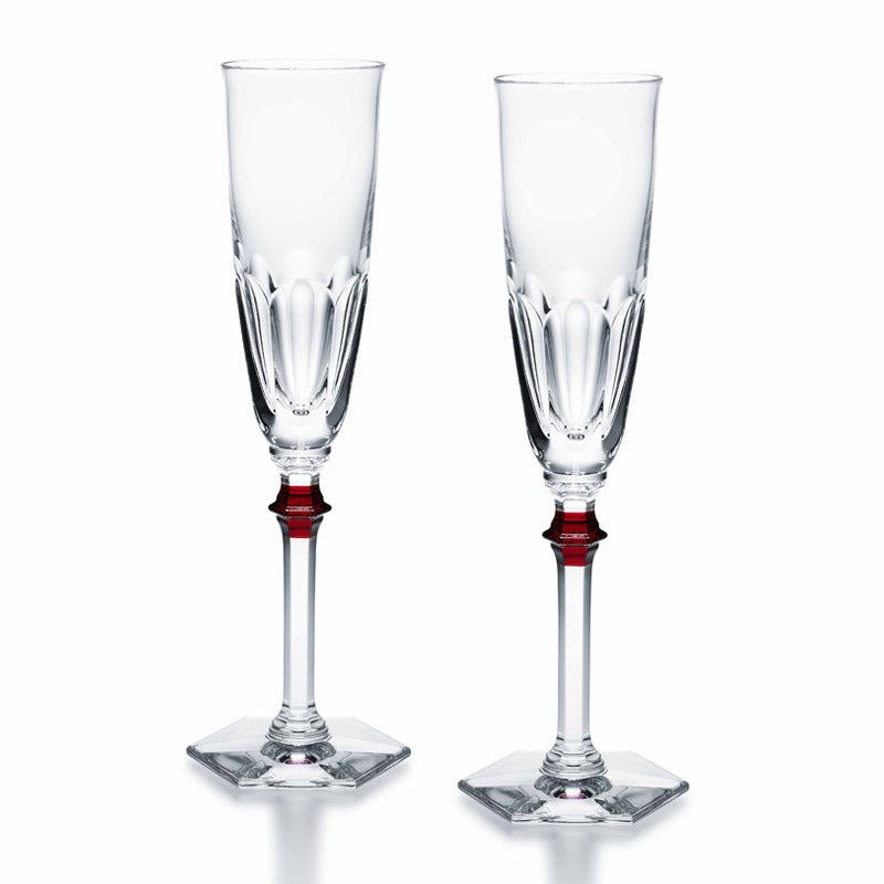 Baccarat（バカラ） アルクール イヴ シャンパンフルート レッドボタン 