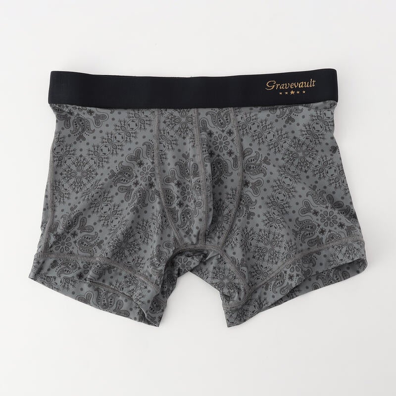 gravevault ショートボクサー Mサイズ Gravevault(グレイブボールト) 【Bandana】日本製/ショート