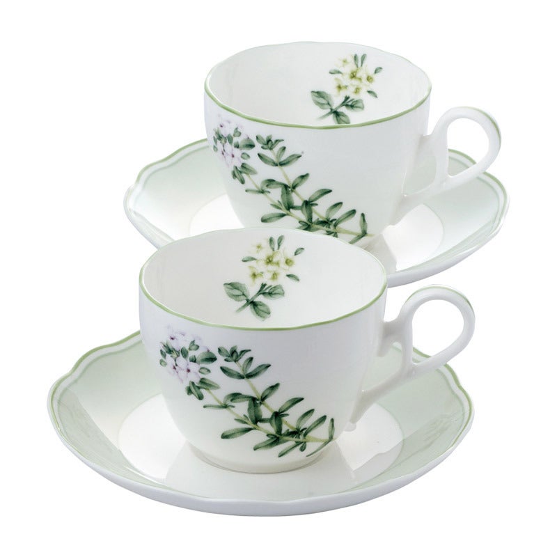 Noritake（ノリタケ） イングリッシュハーブズ ティー・コーヒー碗皿