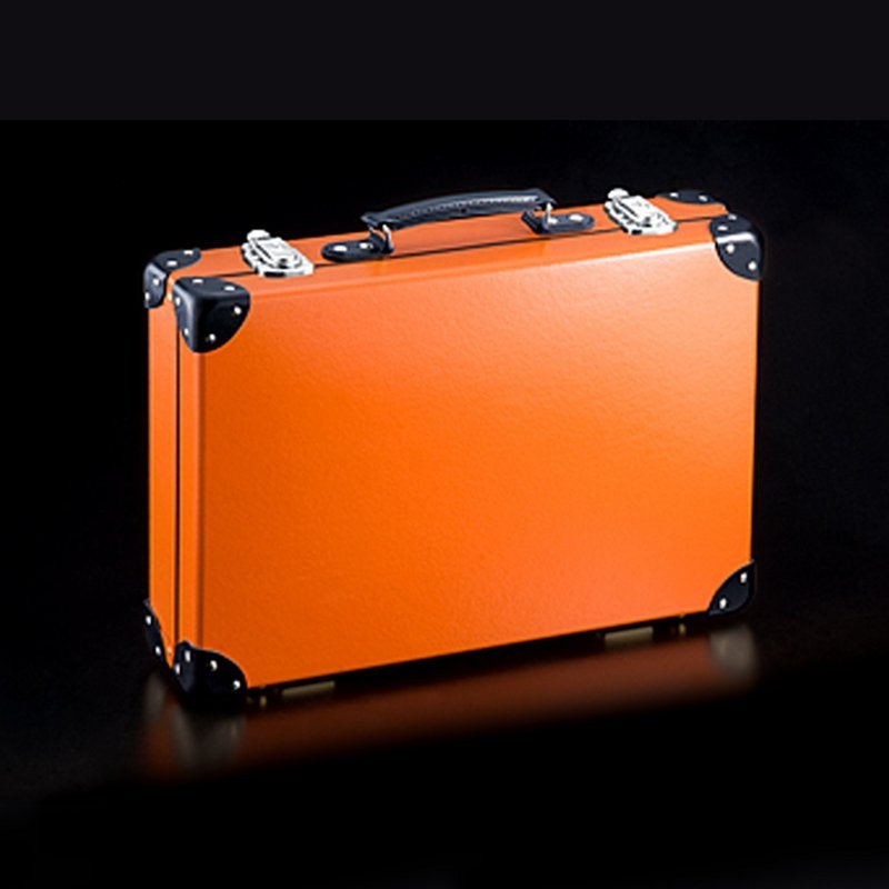 安達紙器 収納ケース ビターオレンジ S