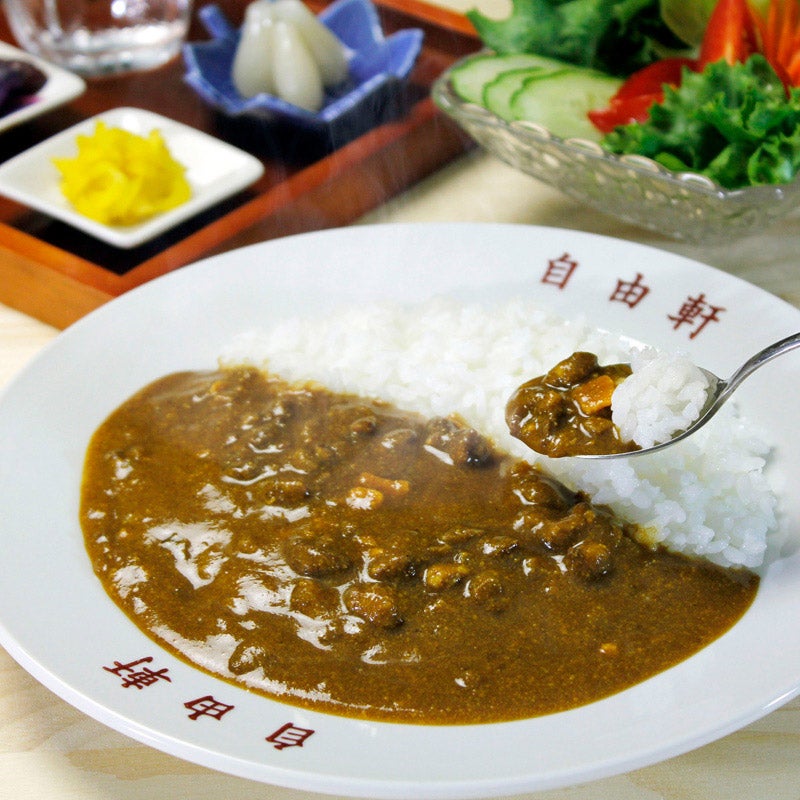 大阪「自由軒」 昔ながらの黒ラベルカレー4食セット