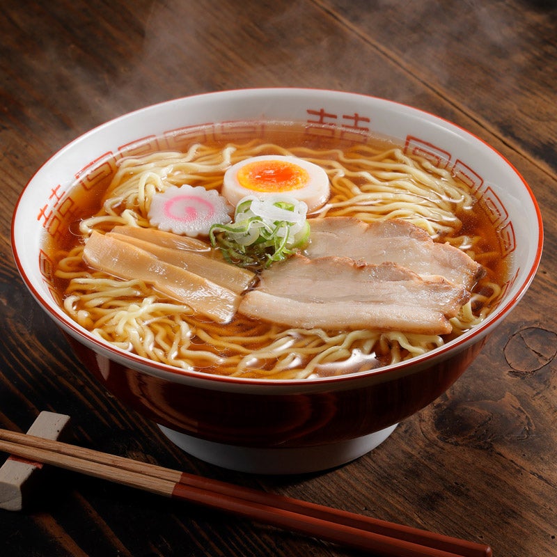 福島「河京」 喜多方ラーメンとチャーシュー炊き込みご飯セット
