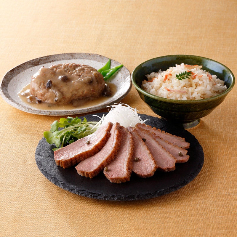 東京 新宿荒木町 日本料理「鈴なり」惣菜と炊き込みご飯セット