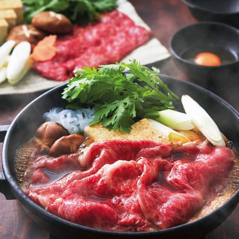 高橋畜産／蔵王黒毛和牛 すき焼き用 特製割り下添え