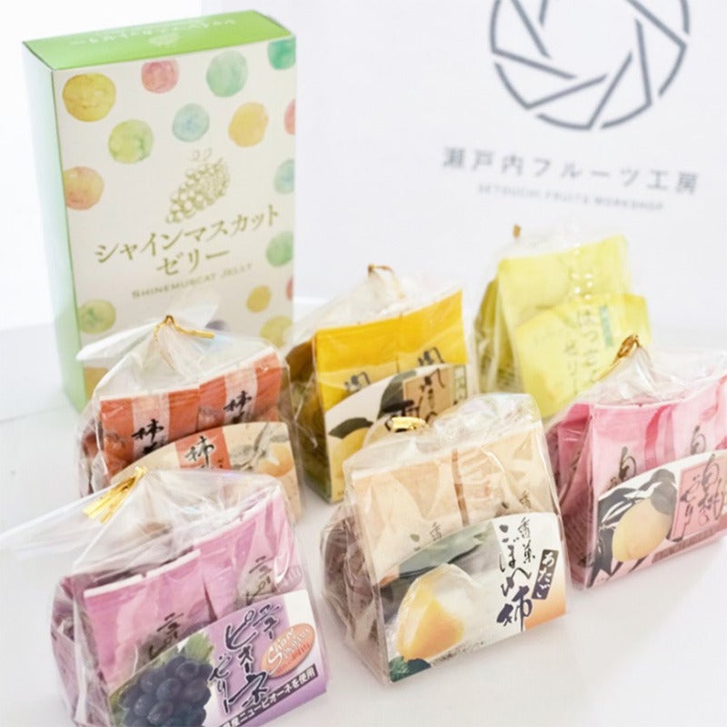 瀬戸内フルーツ工房／瀬戸内フルーツゼリーアソート 太陽のめぐみ