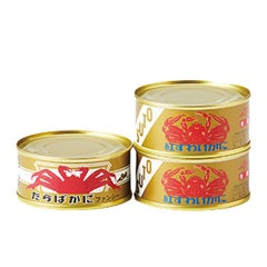 たらば蟹と紅ずわい蟹の缶詰詰合せ(B-3216)