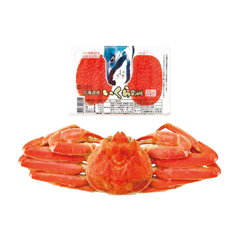 ごっつお便 お取り寄せ ずわい蟹といくら醤油漬けセット 通販