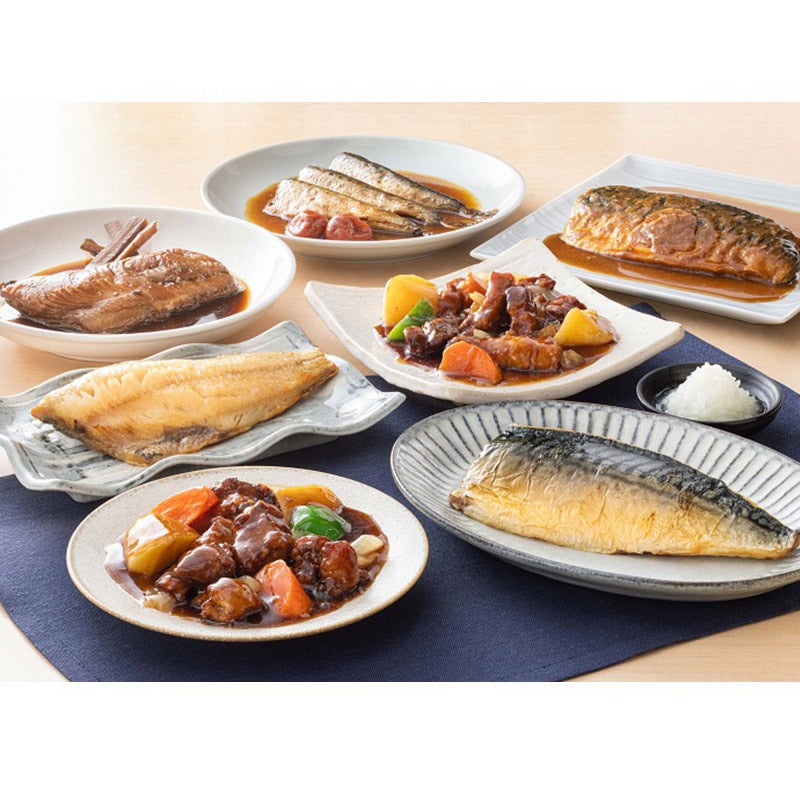 大戸屋　魚も肉も！全7種バラエティセット7種×各1セット