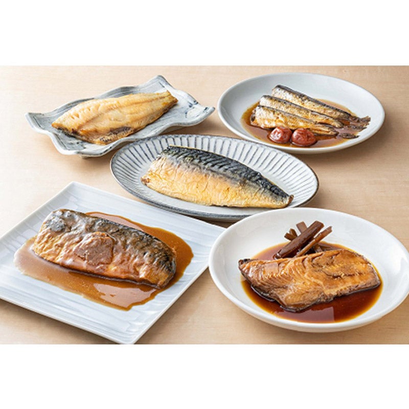 大戸屋　焼魚2種・煮魚3種　お得な各2袋セット　5種×2セット