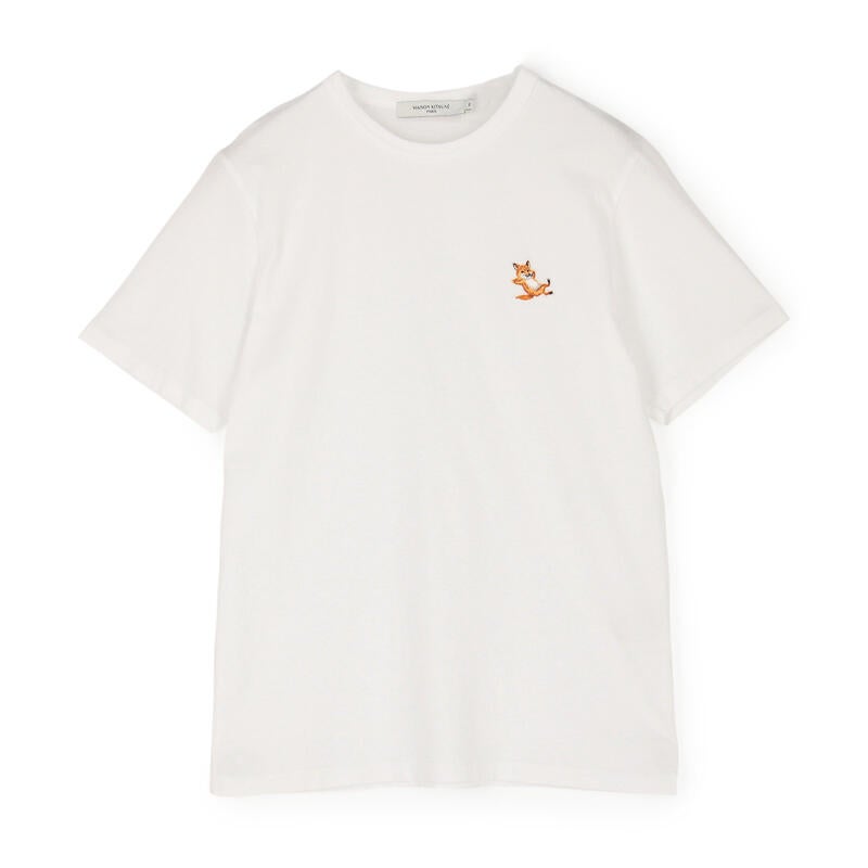 【MAISON KITSUNE】 チラックスフォックス パッチ クラシック Tシャツ