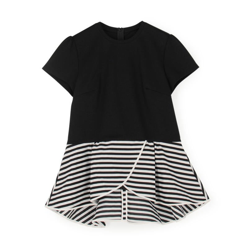 【BORDERS at BALCONY】PEPLUM TEE