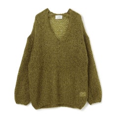 【CLANE】V NAECK LOOS MOHAIR KNIT
