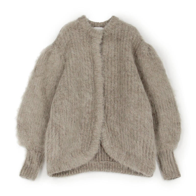 キートゥースタイル 【CLANE】COLOR MOHAIR SHAGGY CARDIGAN 通販