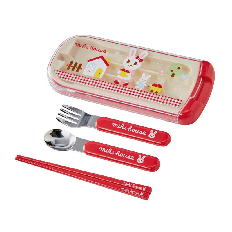 ミキハウス トリオセット 赤