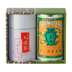 新春大福茶 120g 煎茶薫風 150g 中缶箱