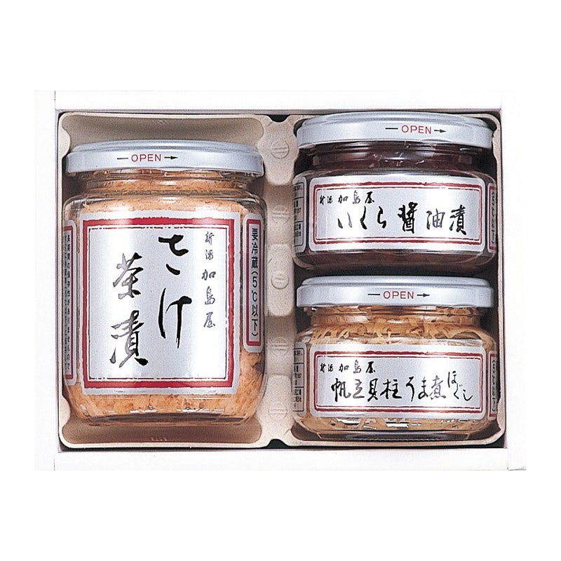 加島屋／ビン詰3S-Gセット