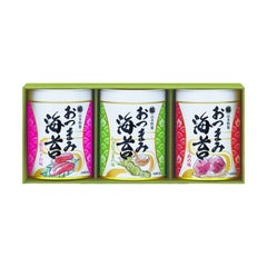 おつまみ海苔 3缶詰合せ（YOS1A8）