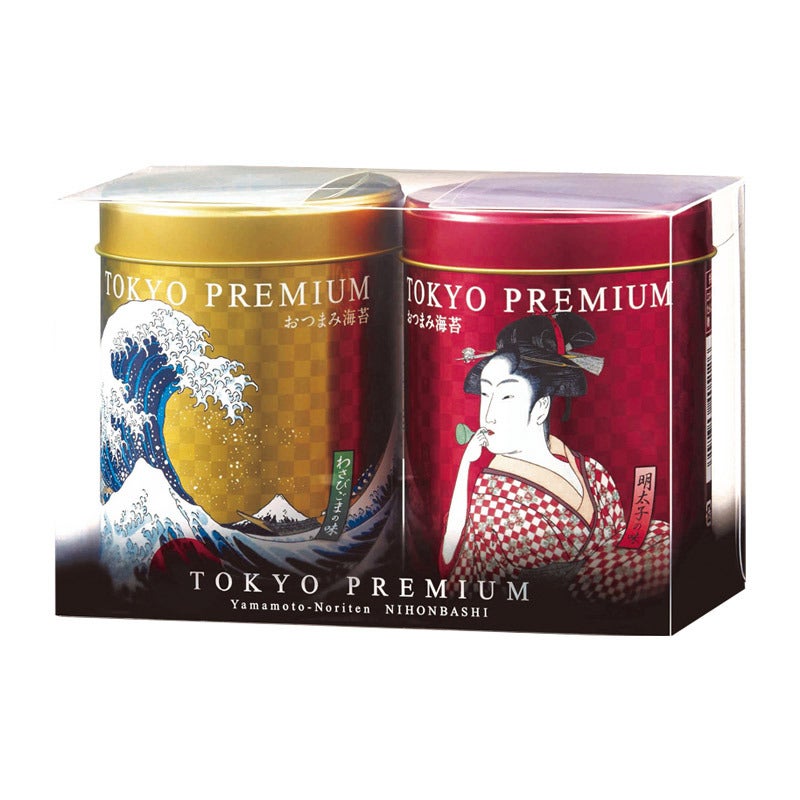 東京プレミアムおつまみ海苔 2缶詰合せ（TP2）