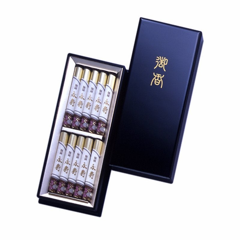 日本香堂 伽羅永寿 塗箱 短寸１０入 通販 - 西武・そごうの公式