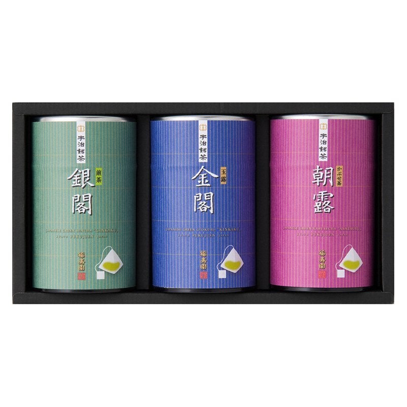 福寿園 宇治銘茶ティーバッグ３種セット - 茶