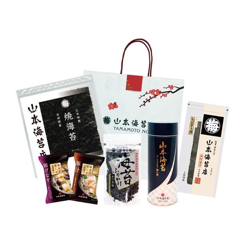 ●山本海苔店/2024年 福袋Ｂ（Z49014）【1月1日（月・祝）以降お届け】