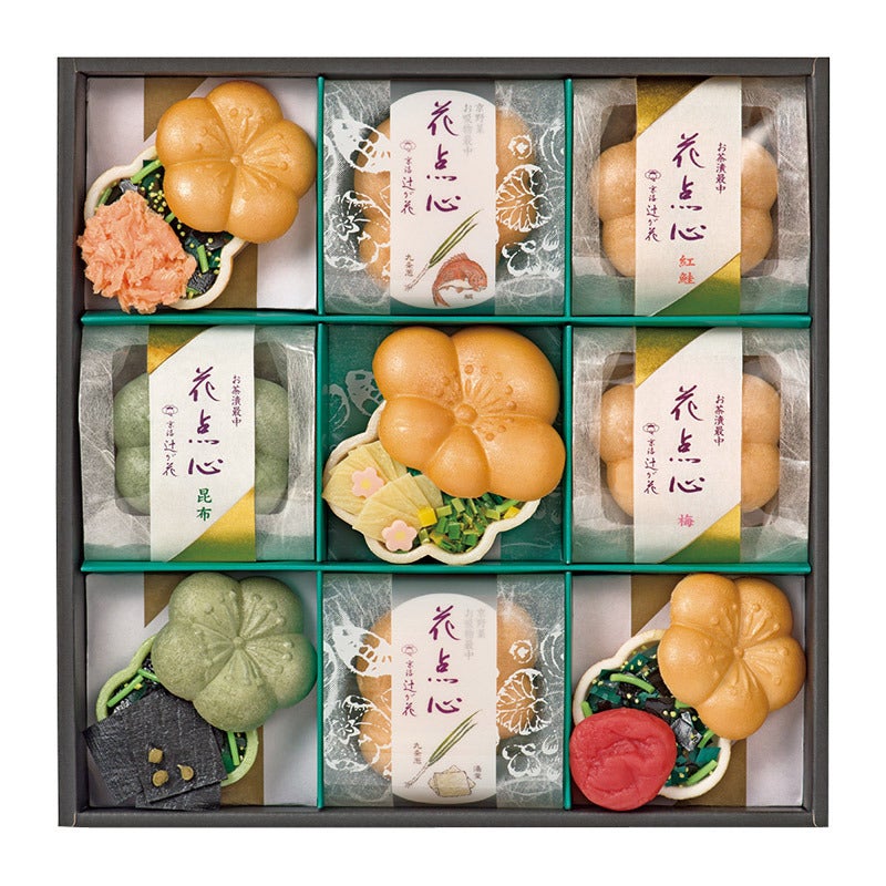 P011-046/京都 辻が花 お茶漬最中・お吸物最中詰合せ（GH-80）