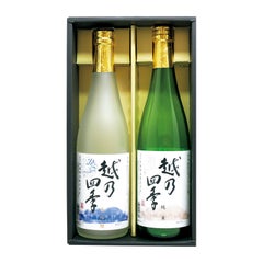 P011-276/新潟地酒 越乃四季 大吟醸・純米(KQB-301)