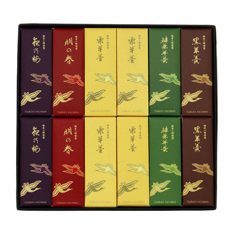 鶴屋八幡／一口羊羹12本入 （HY12）<br>税込3,240円