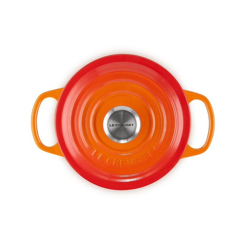 断*中様 【超美品】ル・クルーゼ　LE CREUSET ココットロンド　22cm ル・クルーゼ シグニチャー ココット・ロンド16cm LE CREUSET