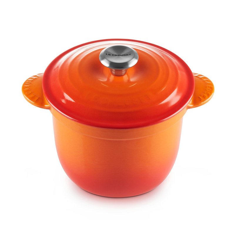 Le Creuset☆ココット・エブリィ18cm ワサビgoldつまみ ココット・エブリィ (ゴールドツマミ) | 両手鍋 ｜ル・クルーゼ