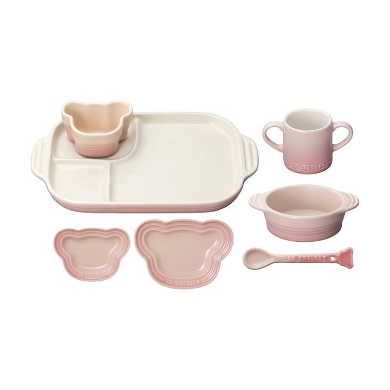 楽天市場】LE CREUSET ル・クルーゼ ベビー・テーブルウェア・セット(ルクルーゼ ベビー セット ベビー食器 お食い初め 離乳食 食器セット  ベビーテーブルウェアセット 出産祝い 男の子 女の子 ブランド レンジ ルクルーゼベビー ル・クルーゼベビー おしゃれ おすすめ 