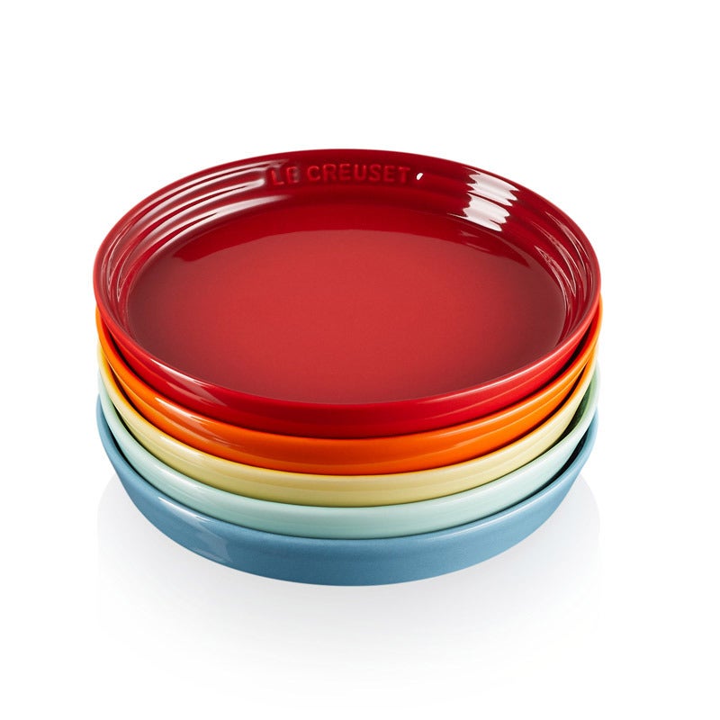 ♡*♡様 LE CREUSET レインボー プレート 6枚セット Amazon.co.jp: ル・クルーゼ(Le Creuset) 皿 ラウンド・プレート