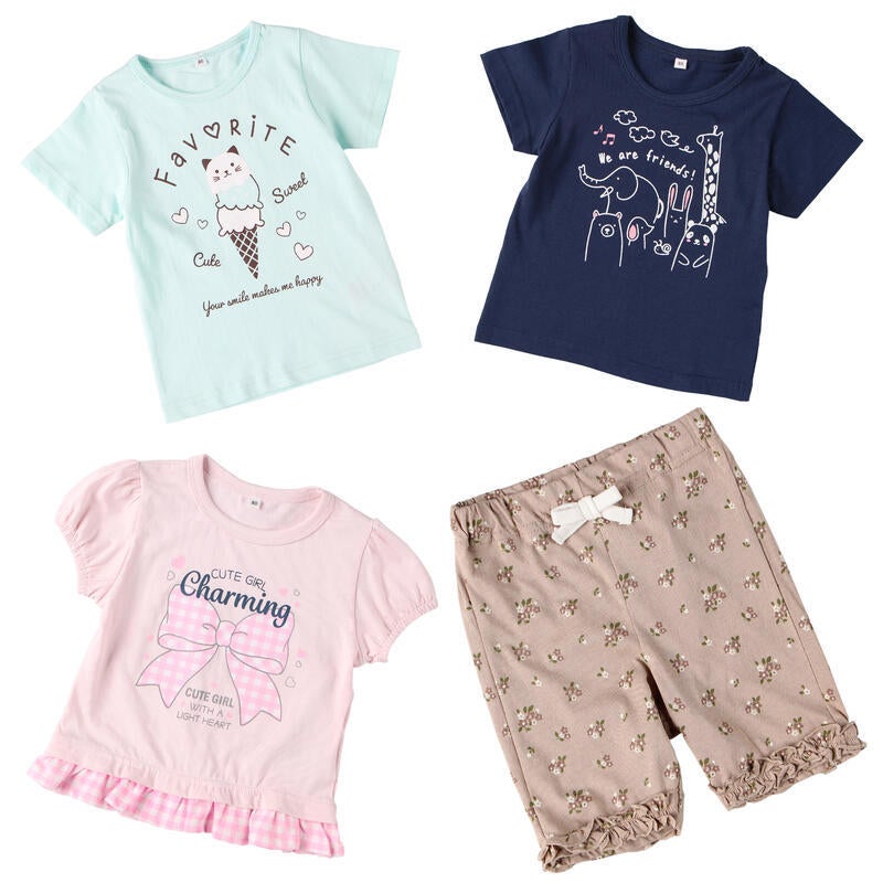 【ベビー・女児用95cm】夏のラッキーパック