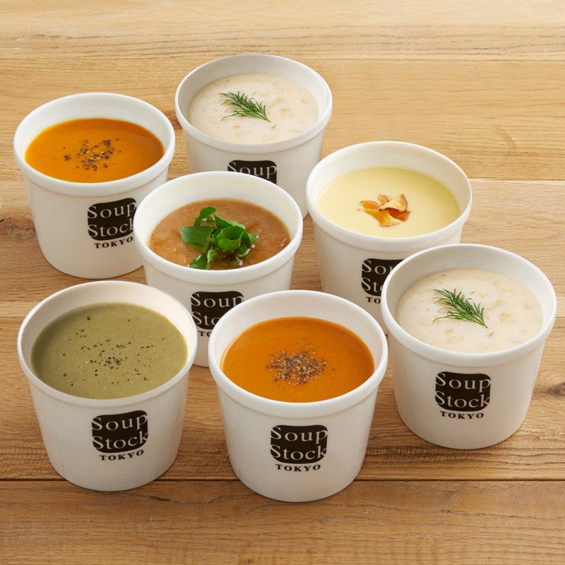 Soup　ストック　西武・そごうの公式ショッピングサイト　e.デパート　トーキョー）　Stock　（SST50F01）　通販　Tokyo（スープ　定番のスープセット