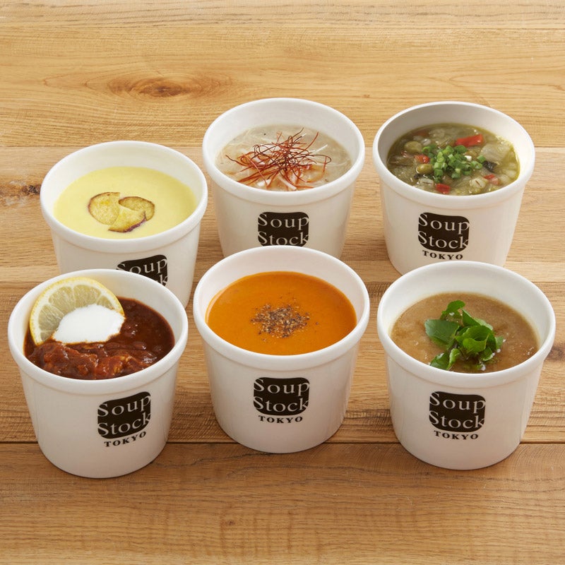 西武・そごうの公式ショッピングサイト　（SST40T03）　通販　e.デパート　Soup　トーキョー）　ストック　Stock　Tokyo（スープ　人気のスープセット6個入