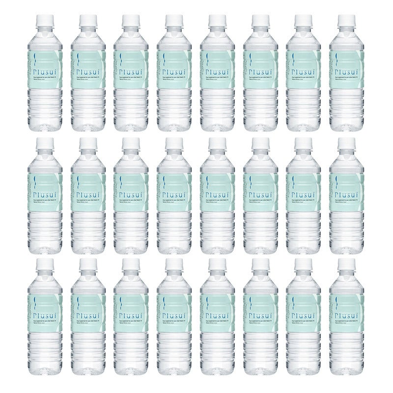 日本 軟水 プラスイ 500ml ペットボトル 24本