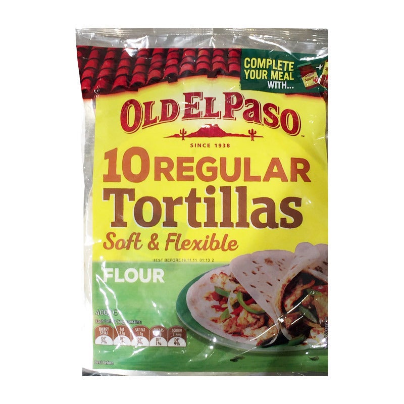 オールドエルパソ フラワートルティーヤ 400g