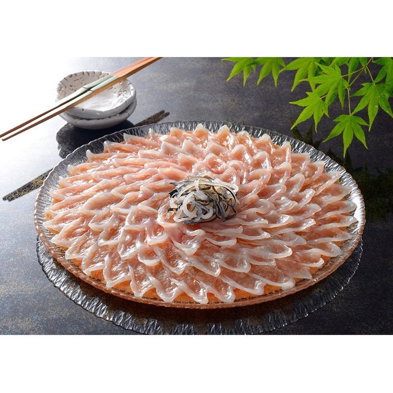 豊橋・ふぐ専門店 福べ 明太子とらふぐ刺し（徳FTM-100）