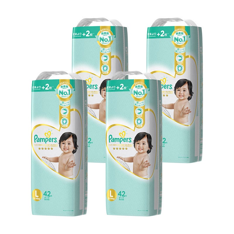 パンパース はじめての肌へのいちばん L42枚 4パック