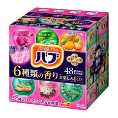 花王 バブ6つの香りお楽しみBOX　48錠　(P012-282)