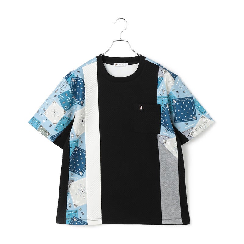 【BLUE LINE】ブリスター切替Tシャツ 03442(※セットアップ対応)