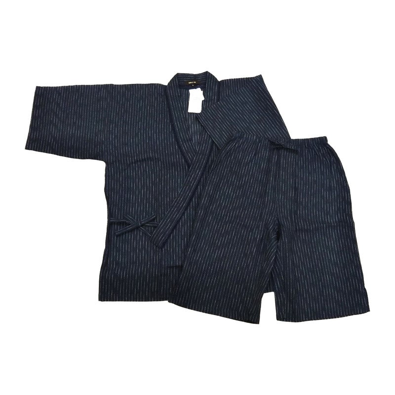 コムサメン（洋品） しじら絣細ストライプ柄甚平 CMJ248131 通販