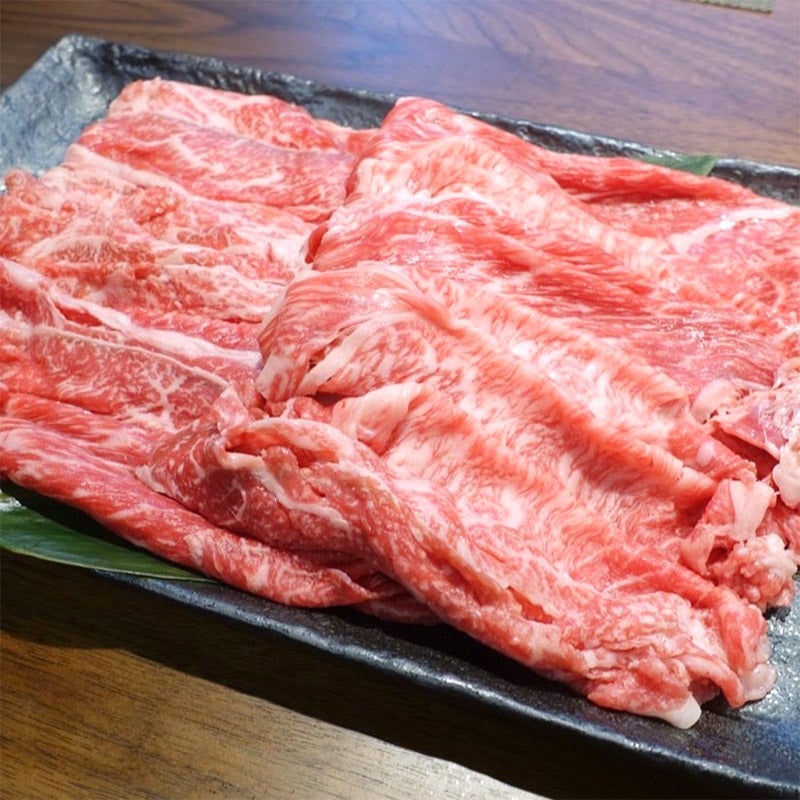 ◆黒毛和牛切り落としすき焼き2種800g/三条のいろは【年内お届け】