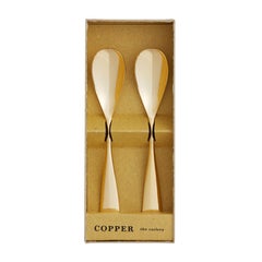 COPPER the cutlery アイスクリームスプーン2pc ミラー ゴールド
