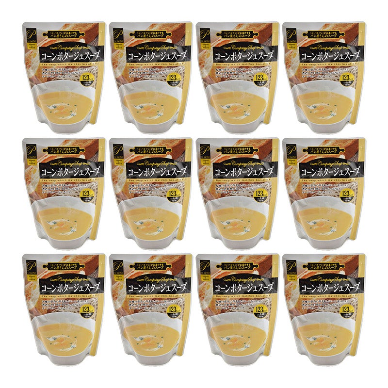 レトルトスープ（コーンポタージュ）12個入り