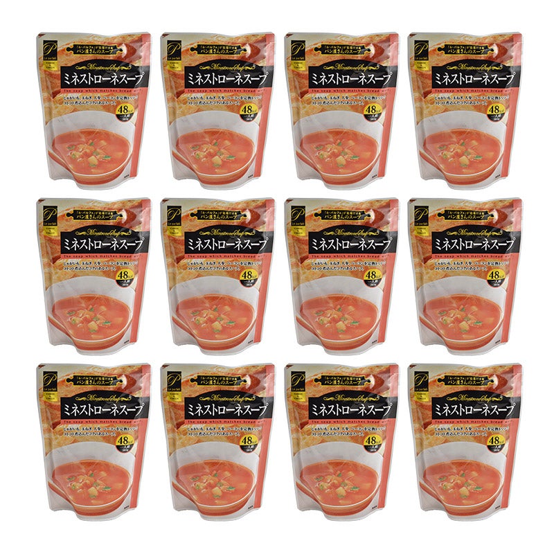 レトルトスープ（ミネストローネ）12個入り