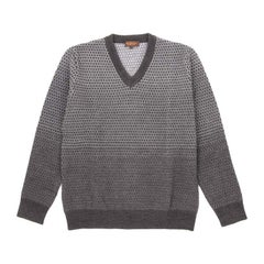 【日本製】10GVネックセーター 741201