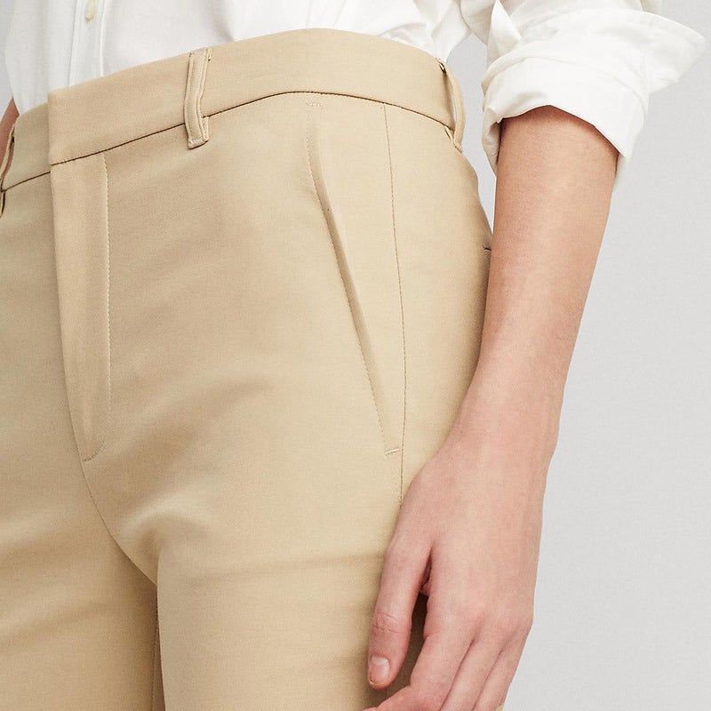 LAUREN RALPH LAUREN ダブルフェイスド ストレッチ コットン