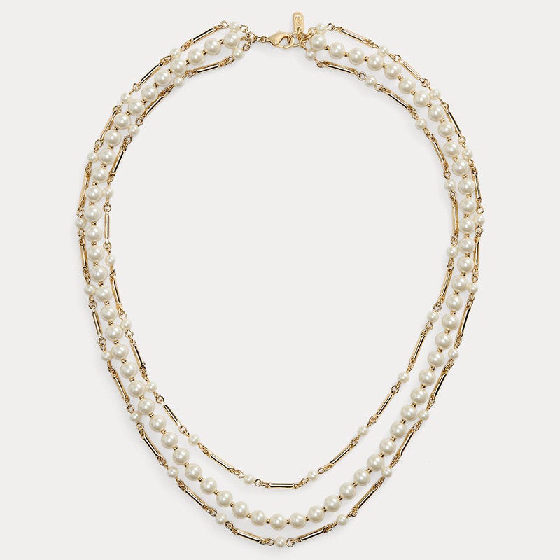 LAUREN RALPH LAUREN レイヤード ゴールドプレーテッド フェイク