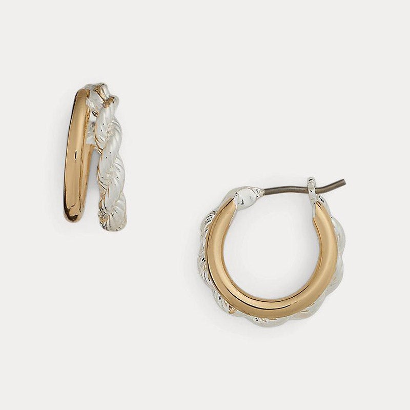 LAUREN RALPH LAUREN ツートーン プレーテッド スプリット